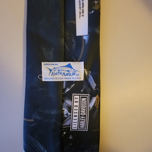 Harley-Davidson Neckties (3) ~ 1990s ~ Biker ~ Motorcycle ~ Retro Cool - Picture 10 of 16
